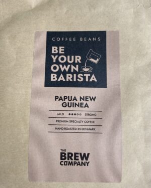 Opakowanie kawy speciality z Papui Nowej Gwinei marki The Brew Company, 330 g